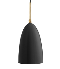 Grossman Gräshoppa pendant lamp Jetblack